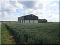 TF4113 : Farm buildings, Newton Fen by Jonathan Thacker