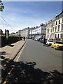 Looking down The Crescent from the corner of Belle Vue St, Filey