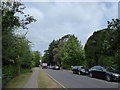 Approaching a bus stop on Pewley Hill