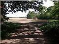 Arable land beside Melton Park