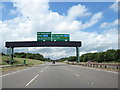 SO8817 : A417 near junction 11a of M5 Motorway by Roy Hughes