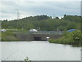 View Poolsbrook Country Park Lake towards Erin Road Bridge