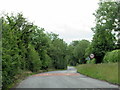 Road near Hales Farm, South Cerney area.