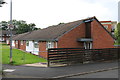 Bungalows near Ashby-de-la-Zouch railway station