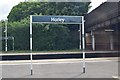 Station sign, Horley