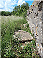 SP1703 : Probable remains of Norcon pillbox, former RAF Southrop by Vieve Forward