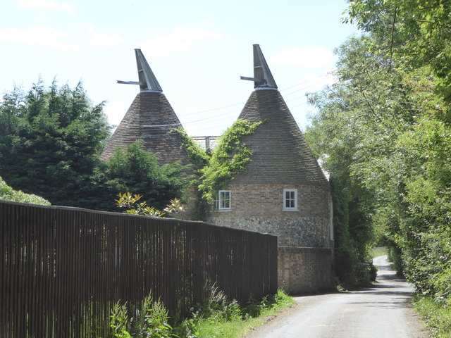 Oast houses, Polehill Farm