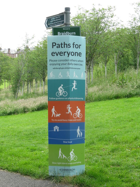 'Paths for everyone' - Braidburn Valley Park