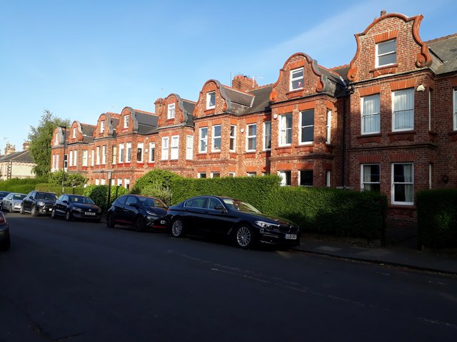 Terraced houses, Woodbine Road, Gosforth, Newcastle upon Tyne 