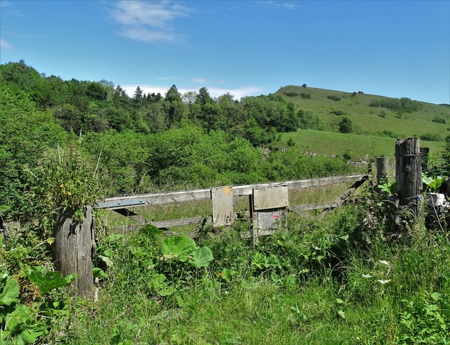 View to Hammerton Hill from The Monsal Trail