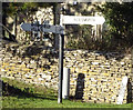 Direction Sign ? Signpost on Nympsfield Front Street