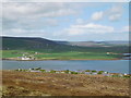 Bay of Firth from the chambered cairn at Cuween Hill