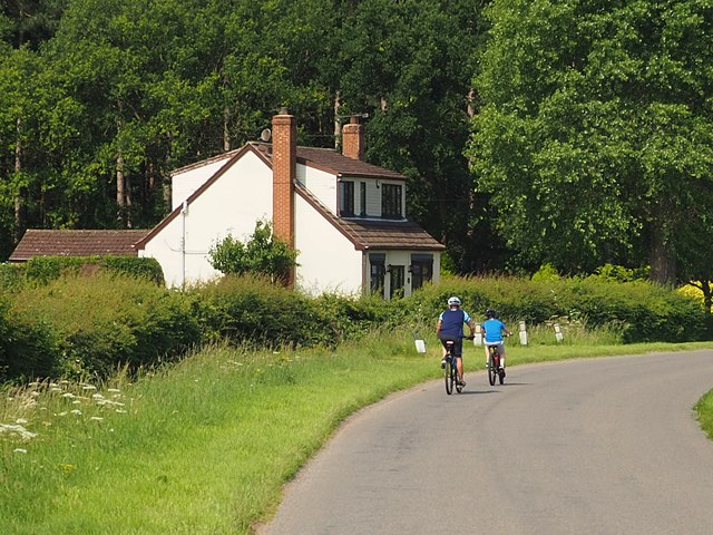 Cyclists on Susworth Road