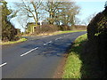 Pound Lane leaves Frankley Hill Lane