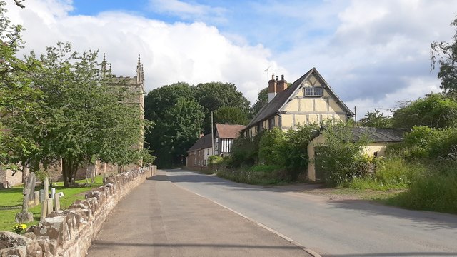 Longhope church and cottages