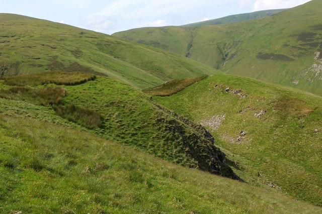 Steep ground, Bitch Cleuch © Jim Barton :: Geograph Britain and Ireland