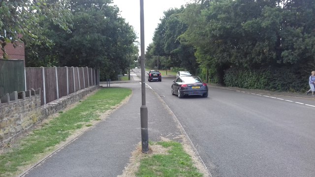 View down New Road / Nethermoor Road © Darren Haddock :: Geograph ...