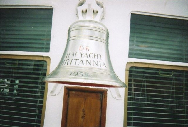 HMY Britannia, 1953 ship's bell