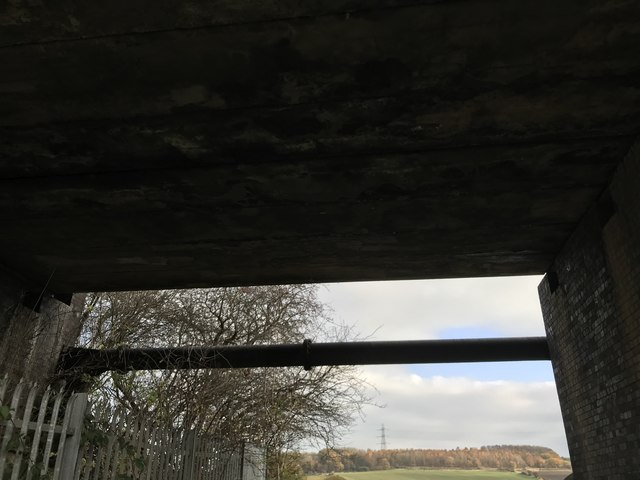 Underneath of Railway Viaduct over River Rother