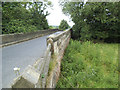 SE2346 : Parapet of Leathley Bridge by Stephen Craven