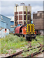 Class 09 shunter at Celsa, Cardiff