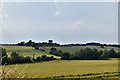 Lavenham: Looking towards the water tower in Bury Road