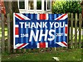 Thank You NHS banner