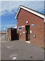 SY0179 : Toilet block, Exmouth sea front, during lockdown by David Smith