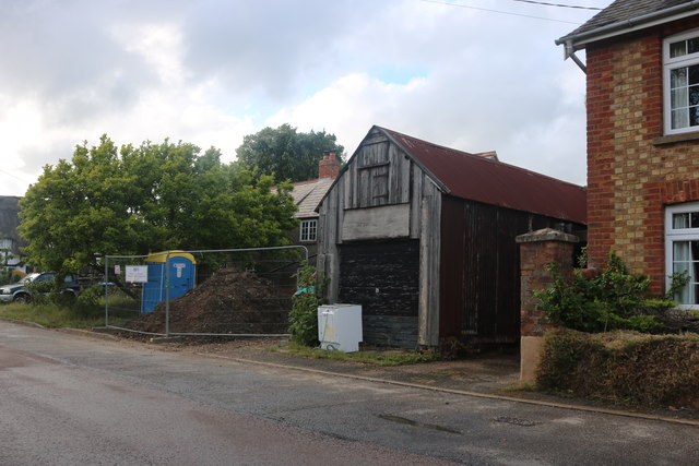 Tin Garage On Little Horwood Road, Great... © David Howard Cc-by-sa/2.0 ...