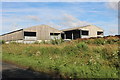 Metal barns in Passenham