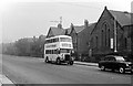 Wallasey Corporation bus 54 on Park Road East, Birkenhead ? 1966