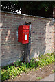 Postbox on the A1079 near the Wellington Oak