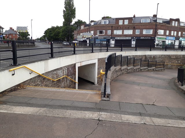 Pedestrian underpass, High Heaton, Newcastle upon Tyne