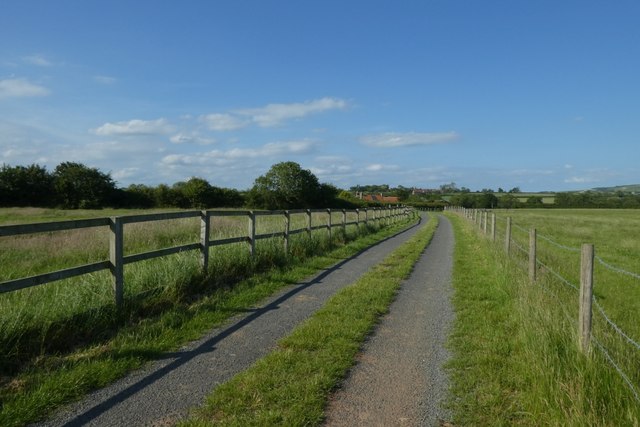 Track to Scrayingham Grange