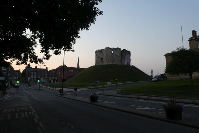 Clifford's Tower from Tower Street