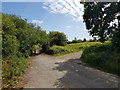 Foot and cycle path avoiding roundabout