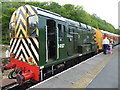 SX5692 : Dartmoor Railway - train at Meldon Station by Chris Allen