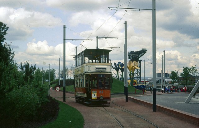 Trams at Glasgow Garden Festival, 1988 – 4