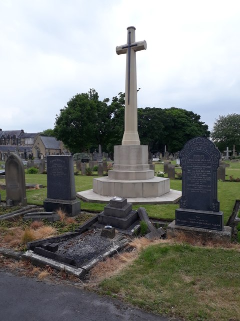War memorial, St Andrew's Cemetery, Jesmond, Newcastle upon Tyne