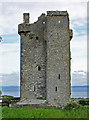 M1910 : Castles of Munster: Gleninagh, Clare (2) by Garry Dickinson