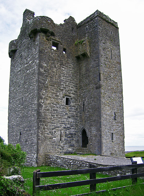 Castles of Munster: Gleninagh, Clare (3) © Garry Dickinson cc-by-sa/2.0 ...