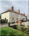 Great Bardfield: drinking fountain and Fountain Terrace