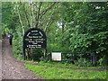 Sign on the Trans Pennine Trail