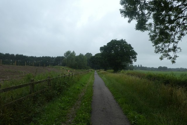 Cycle path along Moor Lane Drain