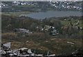 Houses at the Blue Peris area viewed from Dinorwig Quarry