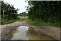 Upsher Green: Public footpath