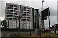 New flats and Morrisons in Harrow