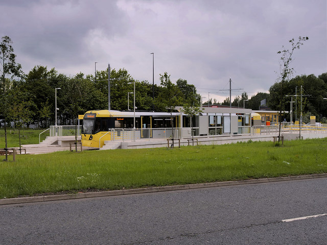 Metrolink Tram at Parkway