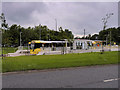 SJ7896 : Metrolink Tram at Parkway by David Dixon