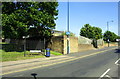 Cycle path from Westgate beside Auto Locksmiths premises